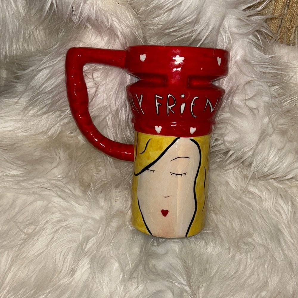 Ganz Coffee Tea Mug cup Large ''my friend''